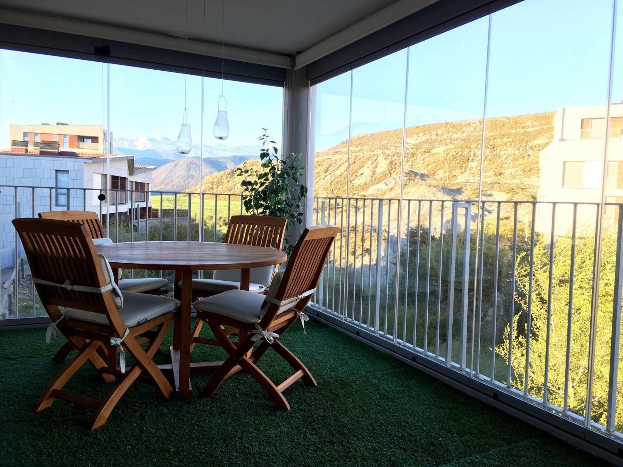 Coqueto Apto Con Vistas En Las Margas Golf N001 Sabiñánigo Dış mekan fotoğraf